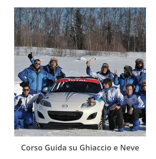 Corso Guida su Ghiaccio e Neve — Driving University